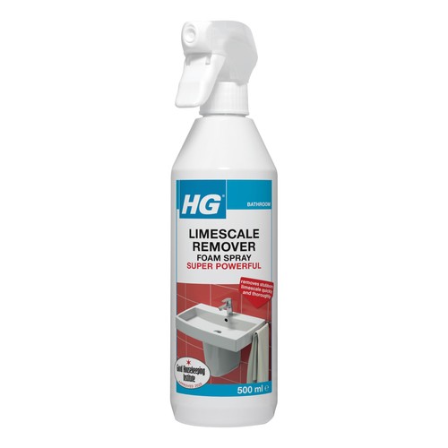 Limescale remover foam spray - limescale,